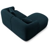 Cosmopolitan Design Petrolej zelena baršunasti kutna garnitura (s lijevim kutom/s ležaljkom) Campi – | shoptok.hr