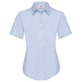 Fruit Of The Loom F16•LADIES SHORT SLEEVE OXFORD SHIRT