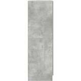 vidaXL Kuhinjska omarica betonsko siv 38x41,5x131,5 cm inž. les | Shoptok.si