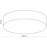 plafonska svetiljka rondo 4xE27/15W/230V | Eponuda.com