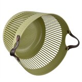 Mondex Koš plastika Allesken Zac 35.5x35.5x33 olivna 1kos, (5000354590) | Shoptok.si