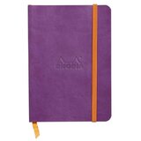  Notes A6, Rhodiarama soft, s gumicom, diktando crte, ljubičasti | shoptok.hr