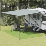 vidaXL Tepih za šator svijetlozeleni 300 x 600 cm HDPE | shoptok.hr