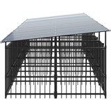  kavez za pse s krovom čelični 11,26 m² | Eponuda.ba