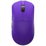 LEOBOG GM3 Purple Mouse with Charging Dock
