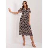 Italy Moda Dress-DHJ-SK-11331-7.71-black-beige | Shoptok.si