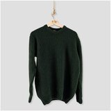 Armazém Das Malhas Puloverji ARMAZÉM DAS MALHAS Chunky Knit - Green Zelena | Shoptok.si