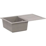  Lavabo - Umivaonik Siva 780 x 500 mm 80% kvarc i 20% smola | shoptok.hr