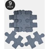 Sinsay Set filcanih zidnih panela u obliku puzzlea 9 pack | shoptok.hr