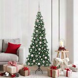  Korner Umjetno Božićno Drvo Zelena 180 cm PVC i metal | shoptok.hr