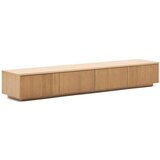 Kave Home TV komoda u dekoru hrasta u prirodnoj boji 200x30x40 cm Helvine – | shoptok.hr
