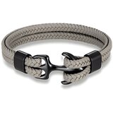 IZMAEL Narukvica AN-17881 - Siva / Crna | shoptok.hr