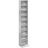 Cd ormar 2 kom. Betonska siva 33 x 23,5 x 175 cm | shoptok.hr