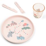 Done By Deer jedilni set foodie dinner celebration powder Cene