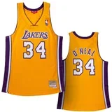 Shaquille O'Neal 34 Los Angeles Lakers 1999-00 Mitchell & Ness Swingman ženski dres