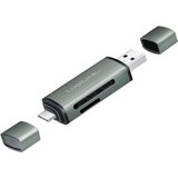 Logilink USB 3.2 Gen1 card reader, for SD and microSD card, aluminum case, CR0043 | ePonuda.com