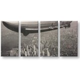  Slike na platnu 4-delne mesto - new york ME119E41 (moderne) | shoptok.hr