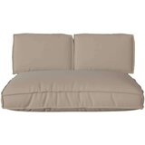  Set jastučića 3 pcs Sivo-smeđa Oxford tkanina | shoptok.hr