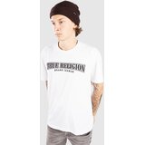 True Religion Relaxed Nu Brush T-shirt optic white / black | Shoptok.si