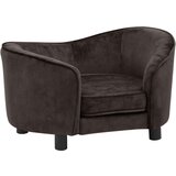  Sofa za pse smeđa 69 x 49 x 40 cm plišana | shoptok.hr