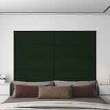 vidaXL zidne ploče 12 kom tamnozelene 90 x 30 cm baršunaste 3,24 m² Cijene