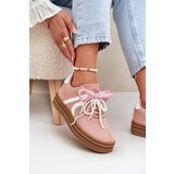 Boto Women Sneakers On Platform With Decorations Pink Vinness | ePonuda.com