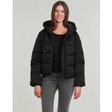 Guess Puhovke DAISY PUFFER LOGO FLOCK Črna | Shoptok.si