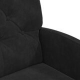  Blagovačke stolice s kotačima 2 pcs Crna 58 x 67 x 97 cm Baršun | shoptok.hr
