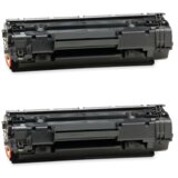 HP Komplet tonerjev za CB436A (črna), dvojno pakiranje, kompatibilen | Shoptok.si