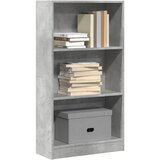 Regal za knjige boja betona 60x24x109 cm konstruirano drvo | shoptok.hr