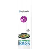 Brabantia PerfectFit vrečke za smeti (biorazgradljive) - 10-12L (C) - 10 kosov na roli Cene