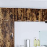 Viseći ormarić s policom Riga 2 pcs Dimljeni hrast i bijela Cijene