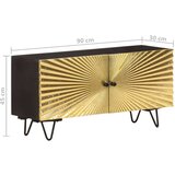 TV ormarić 90 x 30 x 45 cm od masivnog drva manga | shoptok.hr