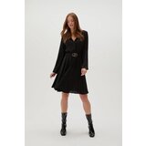 Marisse Women's Dress L-Su-4607 Black Cene