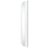 Monster radiator z ravnim ogledalom - 1800 mm x 425 mm - bel, (21569762) Cene
