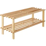 Premier Housewares Kutija za cipele Natural Rack, 74x30 cm