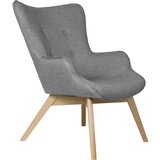Ropez Siva fotelja Niko – | shoptok.hr