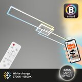 BRILO led prigušiva plafonska lampa frame 2xLED/20W/230V wi-fi tuya + daljinski | Eponuda.com