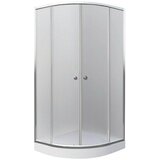 ROTH polukružna tuš kabina Holiday (D x Š x V: 90 x 90 x 190 cm, Tip: Kutna tuš kada) | shoptok.hr