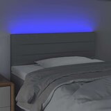  Posteljno vzglavje svetlo sivo 90x5x78/88 cm blago, (20793510) | Shoptok.si