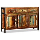 vidaXL Komoda Masivno Obnovljeno Drvo 120x35x76 cm | shoptok.hr