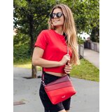 Vuch Coalie Striped Red Handbag | Shoptok.si