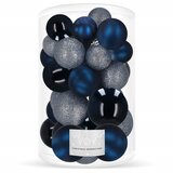  Set Božićnih Ukrasa Kuglice 30 komada | shoptok.hr