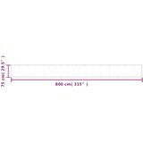  Balkonski zaslon antracit 75x800 cm 100 % poliester Oxford | shoptok.hr