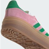 Adidas Niske tenisice 'Gazelle Bold' tamno zelena / prljavo roza | shoptok.hr