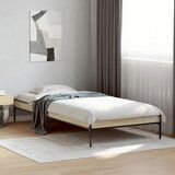 Maison Chic Posteljni okvir - Enojna postelja - Postelja za odrasle sonoma hrast 100x200 cm inž. les in kovina-J9135, (21759208) | Shoptok.si