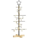 vidaXL Kovinsko božično drevesce Črna 90 cm Jeklo s prašnim premazom | Shoptok.si