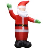  Ukrasni Djed Mraz na napuhavanje s LED svjetlima IP44 3 m | shoptok.hr