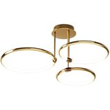 Toolight Moderna LED Stropni Luster G122-3C GOLD | shoptok.hr