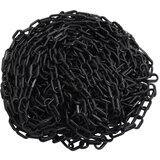 vidaXL Opozorilna veriga črna 30 m Ø4 mm plastika Cene